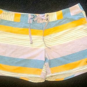 Womens Patagonia Striped Shorts sz 12